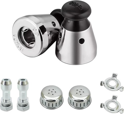 #ad 2 Pack Universal Pressure Cooker Relief Valve Kit with Stainless Steel Anti‑Bloc $18.99