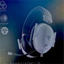Razer BlackShark V2 X White Edition Wired Headset 3.5mm Surround Sound Mic