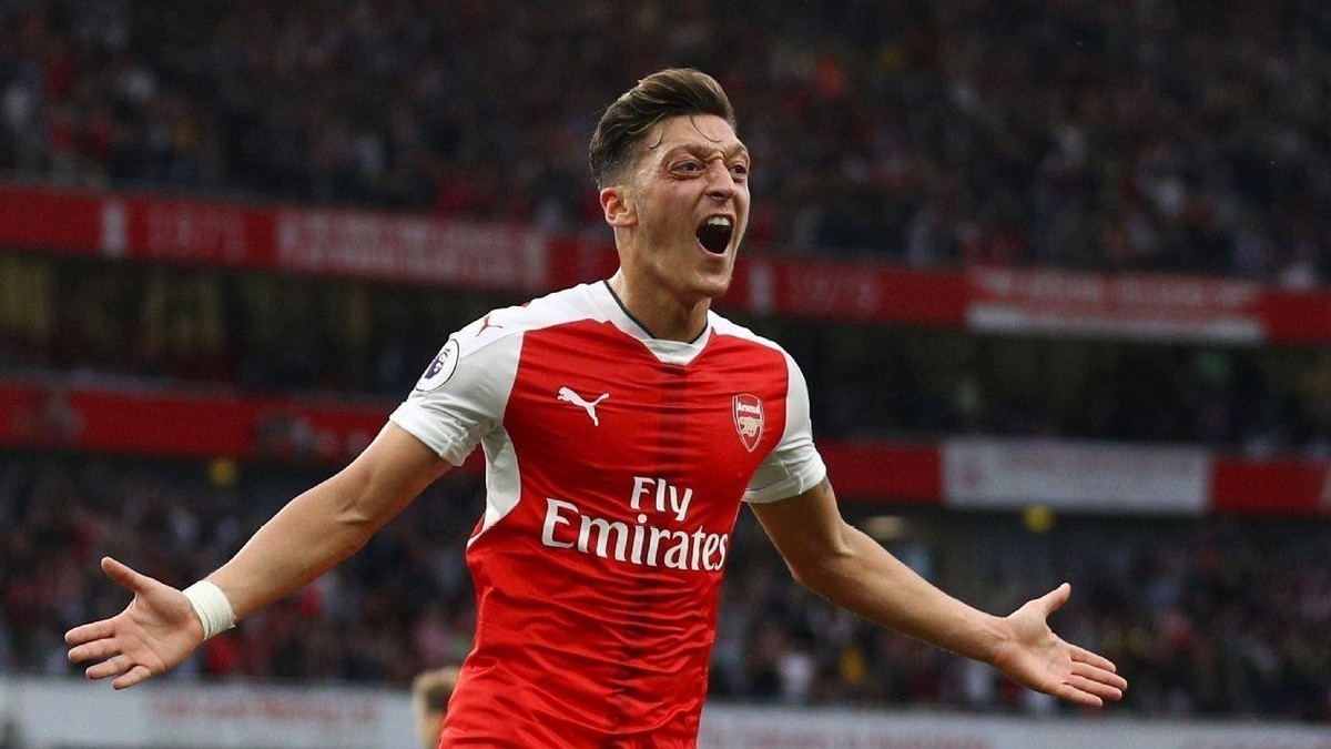 MEN'S FC ARSENAL 2016/2017 MESUT OZIL #11 SOCCER FOOTBALL SHIRT