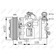 Kompressor Klimaanlage 