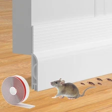 Door Draft Stopper for Bottom of Door Adjustable Weather Stripping Door Seal ...