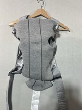 BabyBj rn Baby Bjorn Carrier Mini 3D Jersey Light Gray Newborn Infant Ergonomic