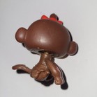 Hasbro, Littlest Pet Shop, "714 Monkey", Red Bow & Purple Eyes  — photo 4
