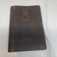 Rustico Leather Card Holder Golf – Made in USA – Slim Minimalist Wallet