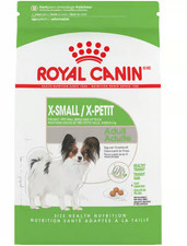 Royal Canin Size Health Nutrition X-Small Breed Dry Dog Food 14lb. Free Shipping 3.93 per gallon