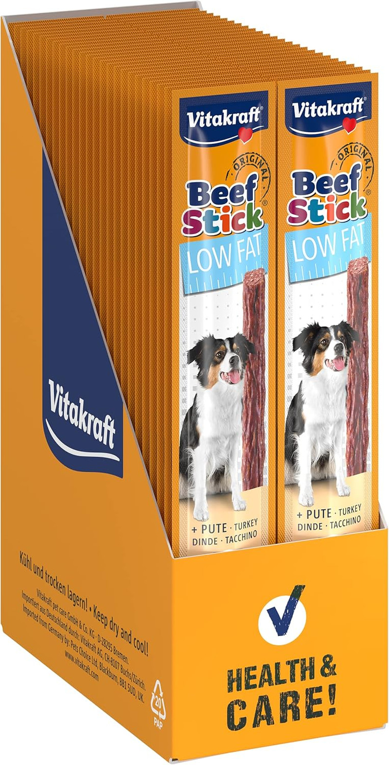 Snack Cane Addestramento Low Fat - Bastoncino Tacchino Alta Qualità