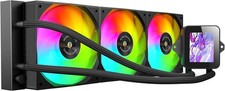 MARSGAMING ML-VISION360, Liquid Cooling AIO, TDP 600W, 3 ARGB FANFDB, LCD IPS 4: