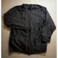 Jordan 2005 Full Zip Windbreaker Jacket M Lightweight Black Casual Activewear