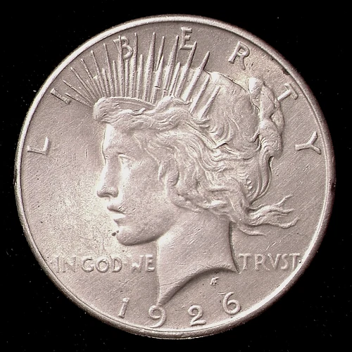 1926-S Peace Dollar, Ch AU #2900
