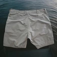 Simms Shorts Men 40 Brown Performance Fishing Boating Vacation #1