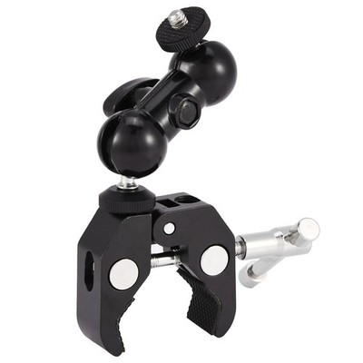 Multi Function Ball Head Adapter Arm Mount With Adjustable Clamp Accessory F SET