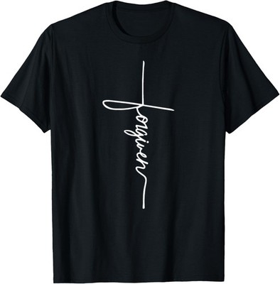Forgiven Cross T shirt Faith Hope Love Christian T-Shirt