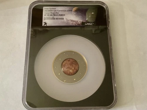 2023 Earth Magnifier 7k Metals  Venus Cameroon Solar System NGC PF70 S500F