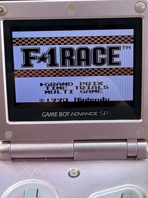 Nintendo F-1 Race Nintendo Game Boy NTSC-U/C Multiplayer Racing Formula 1 1991