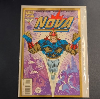 Nova Vol. 2 #1 (1994) Marvel Comics | NM/VF | Gold Foil Cover | Direct Edition