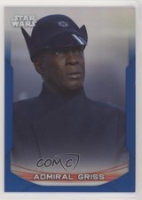 2020 Topps Star Wars Chrome Perspectives Blue Refractor /150 Admiral Griss 1u6