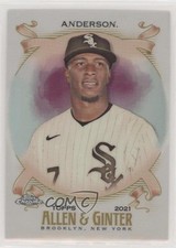2021 Topps Allen & Ginter Chrome Refractor Tim Anderson #184 8k4