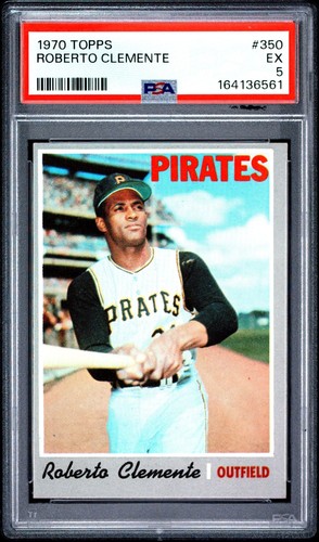1970 Topps Roberto Clemente #350 card