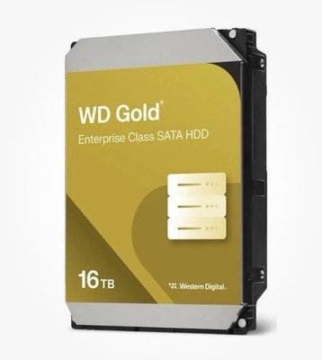 WD Gold 16TB Enterprise Class SATA HDD 3.5'' 7200 RPM, 512MB Cache OPEN BOX