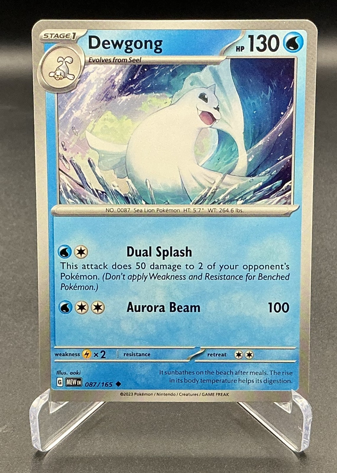 Dewgong 87/165 - Pokémon Scarlet & Violet 151 MEW