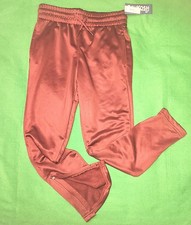 New Oshkosh Unisex Size 7 Cranberry Zip Cuff Drawstring/Elastic Waist