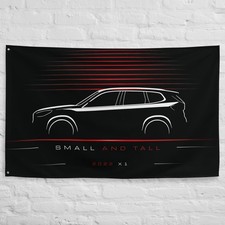 X1 2022 Car Silhouette Flag 3x5 ft Garage Banner Man Cave Wall Decor Gift