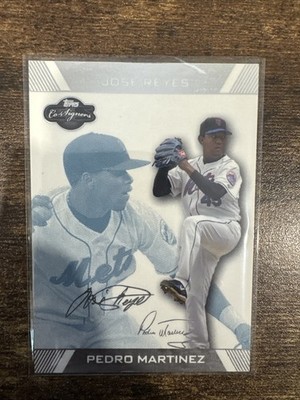 2007 Topps Co-Signers Blue #70 Jose Reyes|Pedro Martinez /250
