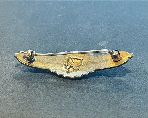 Vintage Damascene Roman Soldier Conquistador Pin - Picture 4 of 4
