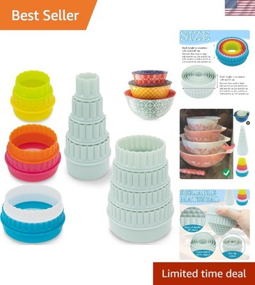 14 Pieces Display Stands for Pyrex round Bowls, Bowl Display Stands for Pyrex Bo