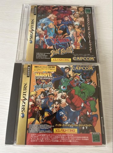 X-MEN VS. STREET FIGHTER Guida Ufficiale Sega Saturn 1996 Giappone AP92 X-MEN VS. STREET FIGHTER Guida Ufficiale Sega Saturn 1996 Giappone AP92