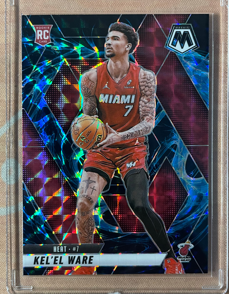 Kelel Ware 2024-25 Panini Mosaic Genesis SSP Case Hit RC Heat #232