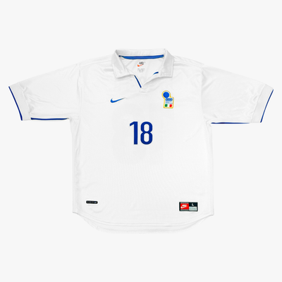 Nike Italy 97/98 1997 1998 Away Roberto Baggio 18 L Men Adult