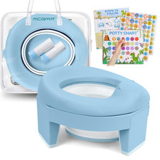 Potty Training Toilet Seat for Toddlers Boys Girls, Portable Baby Toilet Folding