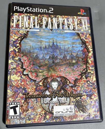 Final Fantasy XI Online: Treasures of Aht Urhgan (Sony PlayStation 2, 2006) CIB