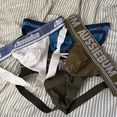 Aussiebum Underwear Lot Men s Small - Jockstrap And Brief