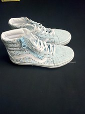Kids Size 3 Sk8-Hi Reissue Side Zip Daisies Shoes 