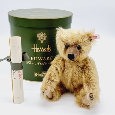 Steiff 660313 Teddybär Edward the Attic Bear für Harrods limitiert 1500 31 cm