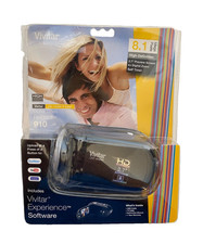 Vivitar DVR 910 HD Video Camera 8.1MP 4X High Definition New Open Box