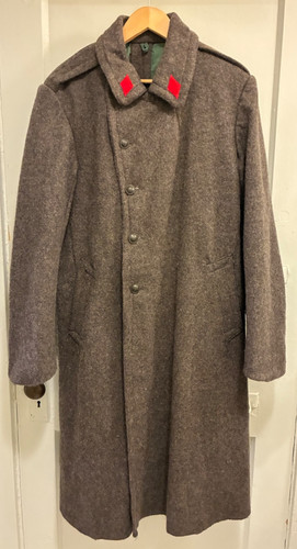 Albanian People's Army Cold War Wool Enlisted Greatcoat Jacket