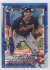 2021 Bowman Sapphire Edition Chrome Prospects Nolan Jones #BCP-35 0ft3