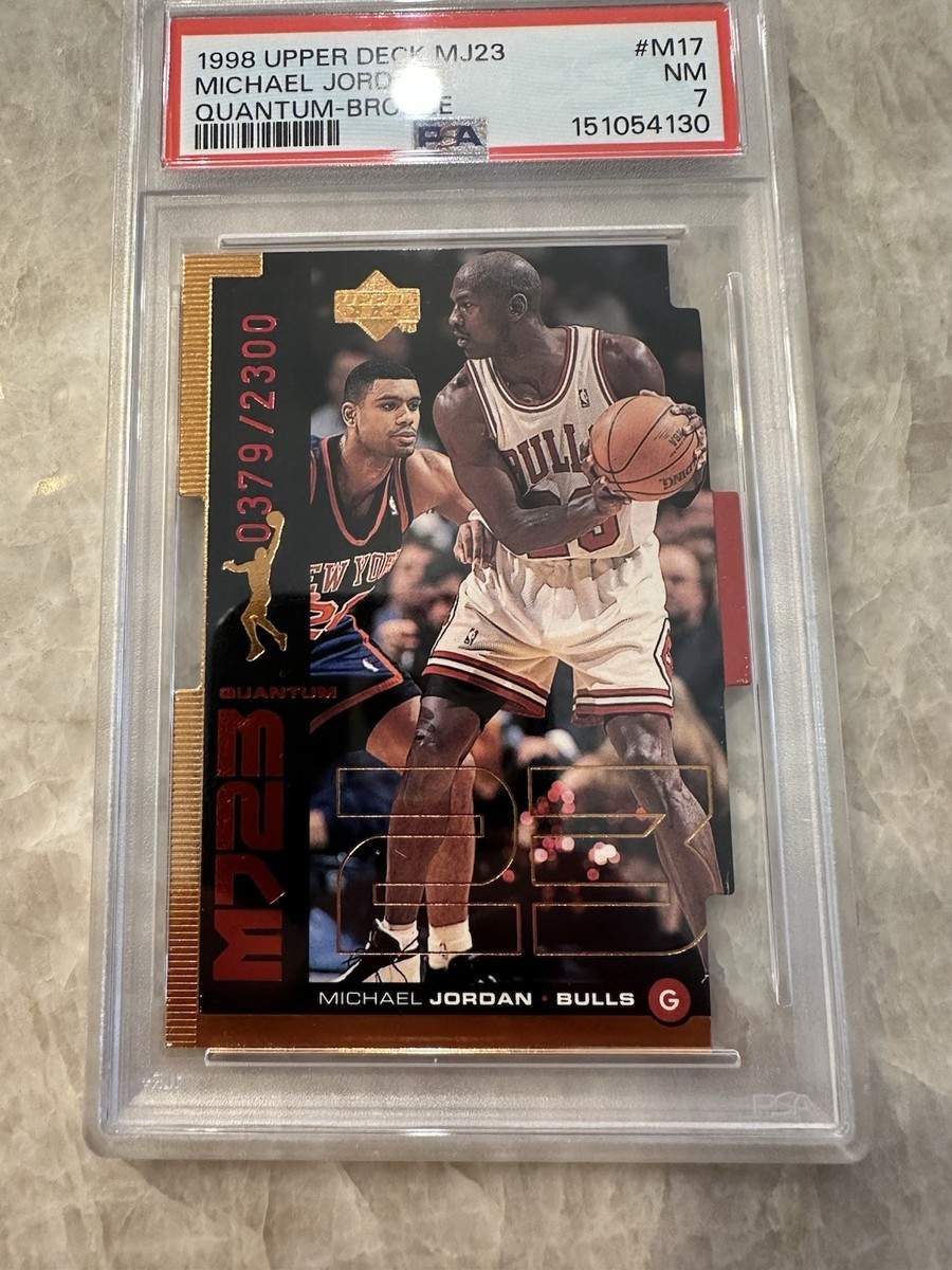 1998-99 Upper Deck Mj23 Michael Jordan #QMM17 Bronze Quantum Die