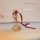 Lenox Mini Governor's Candlestick Christmas Ornament NOS — photo 3