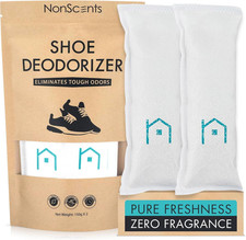 Shoe Deodorizer 1-Pack 2 Count - Odor Eliminator Air Freshener Smell