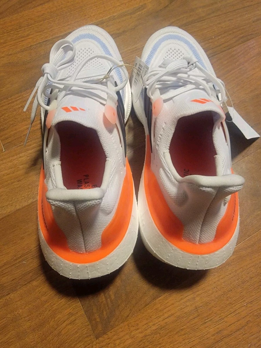 Size 6 - adidas UltraBoost Light White Solar Red Running Sneakers Marathon  | eBay