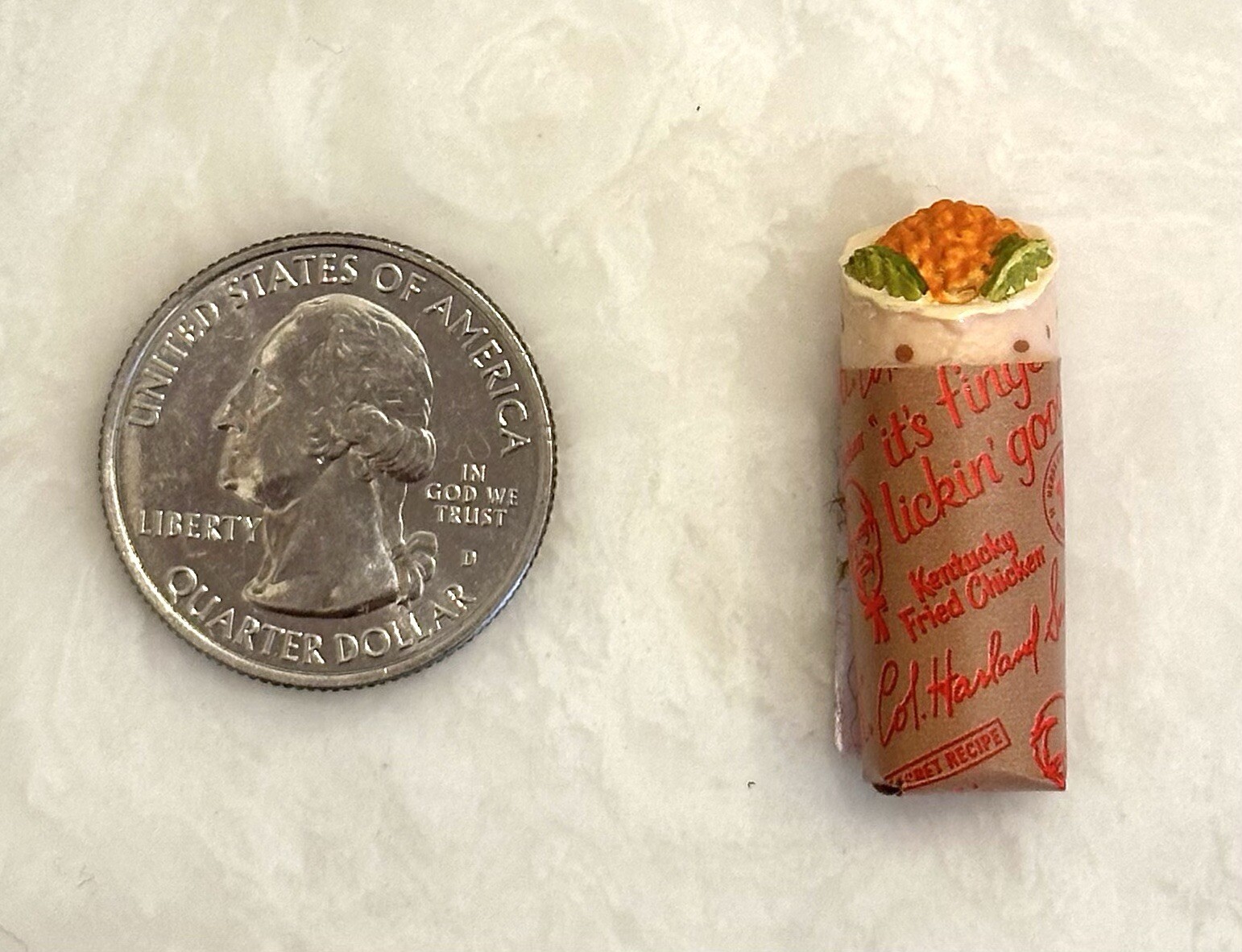 KFC Zuru Mini Brands Kentucky Fried Chicken Burrito Miniature Toy Brand NEW