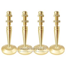 4pc Speakers Anti-Shock Spikes Stand Foot Isolation Feet Speaker Base Pads M8 75