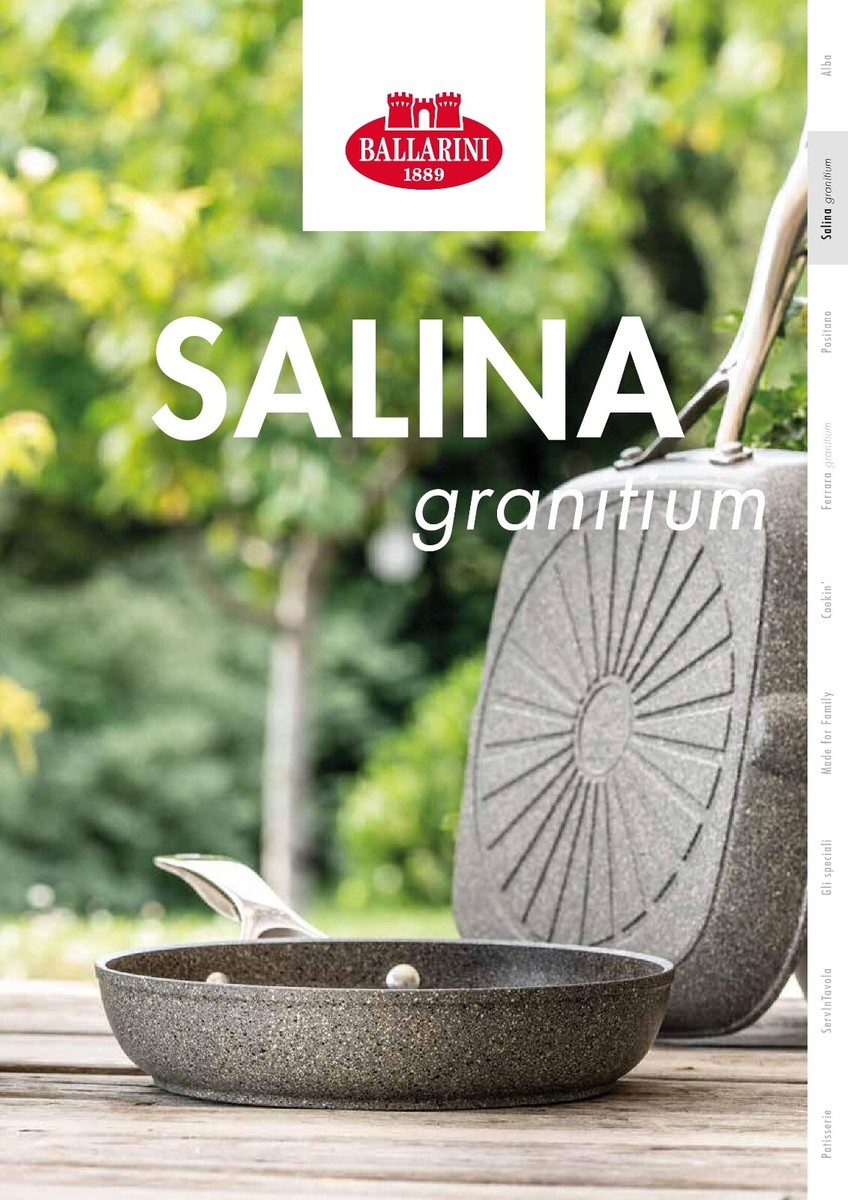 Ballarini Salina Induction Pan Cm 28 10 Years Warranty 15%  Retailer