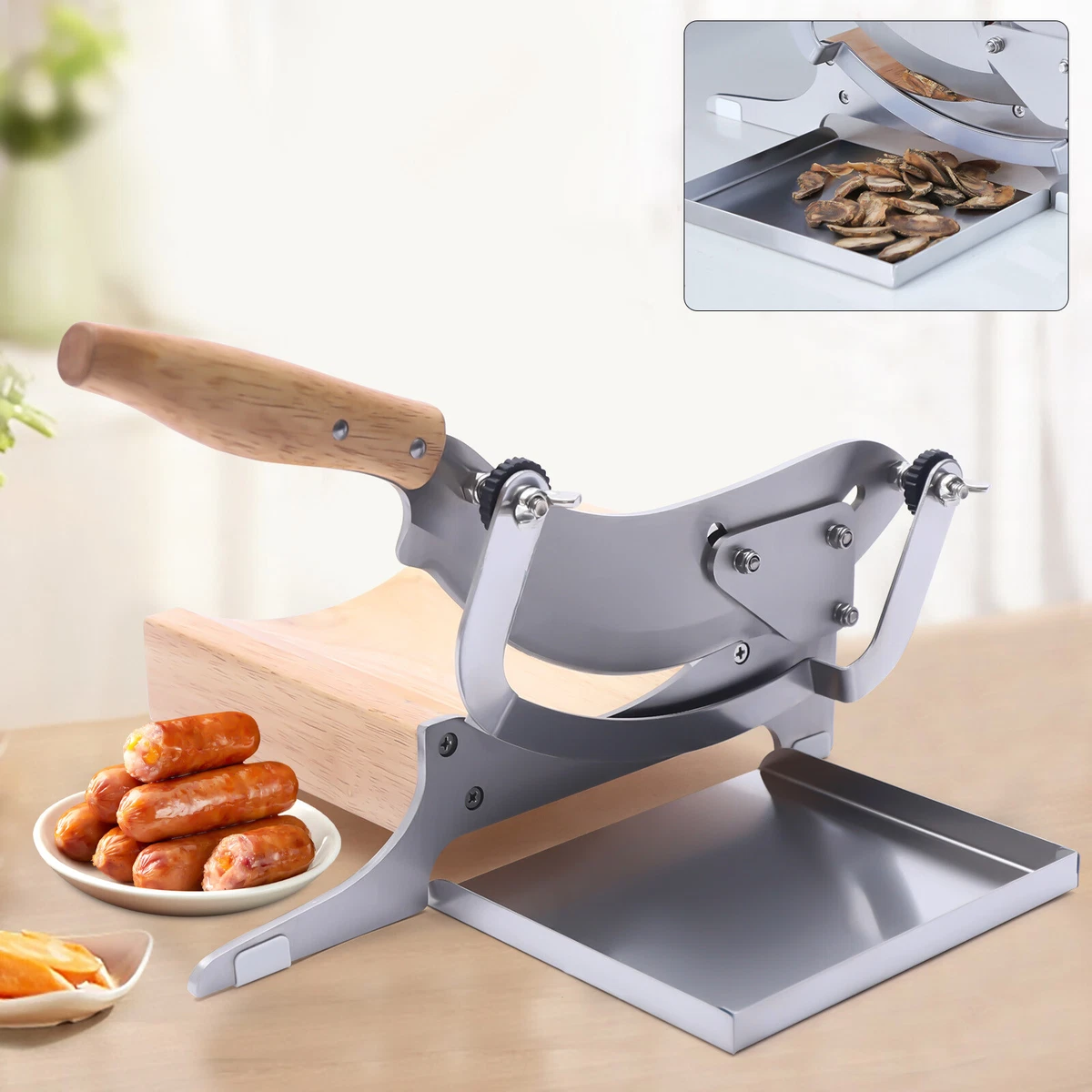 Biltong Cutter Beef Jerky Slicer Herb Ginseng Slicer Solid Rubber