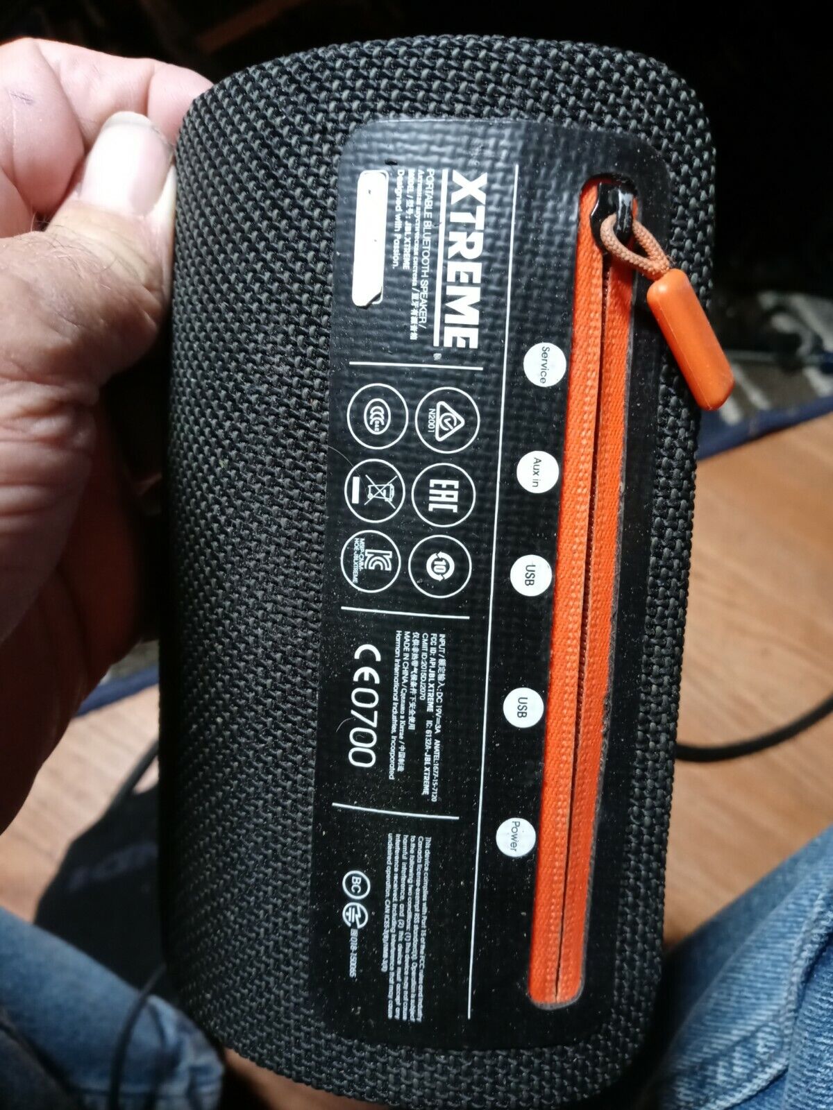 skinke Signal Slid JBL Xtreme Portable Bluetooth battery cover only black - Parts | eBay