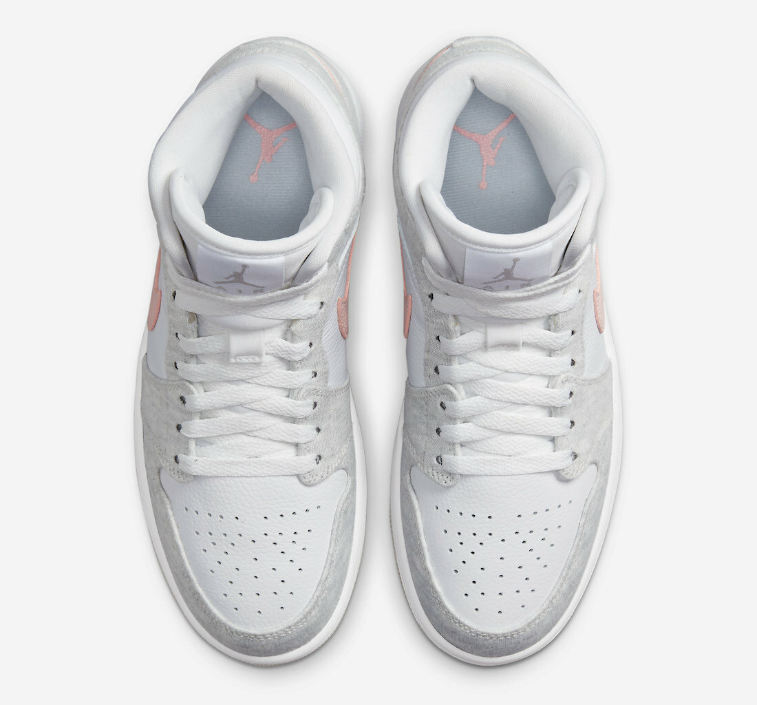 Size 8.5 - Jordan 1 Mid SE White Light Iron Ore W DN4045-001 | eBay